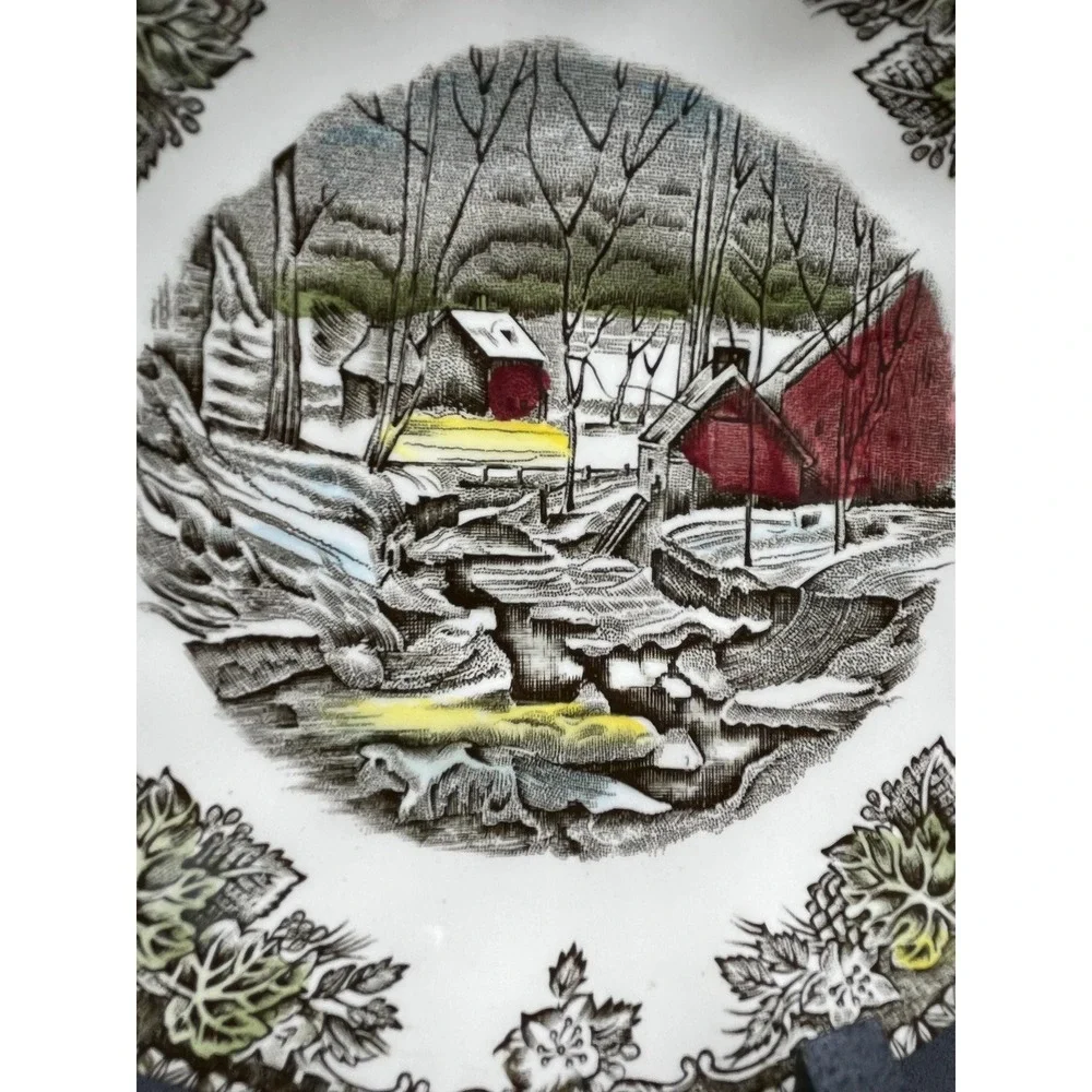 Johnson Brothers Friendly Village Teacup Set - The Ice House English China